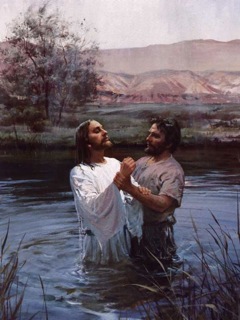 Baptême par Jean-Baptiste, son cousin