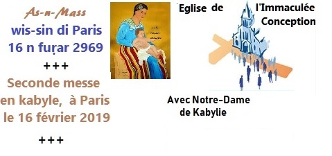 1_ère messe en kabyle à Paris