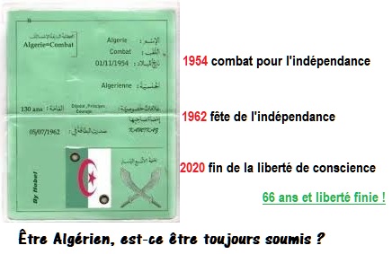 Libertés en Algérie (tribune)